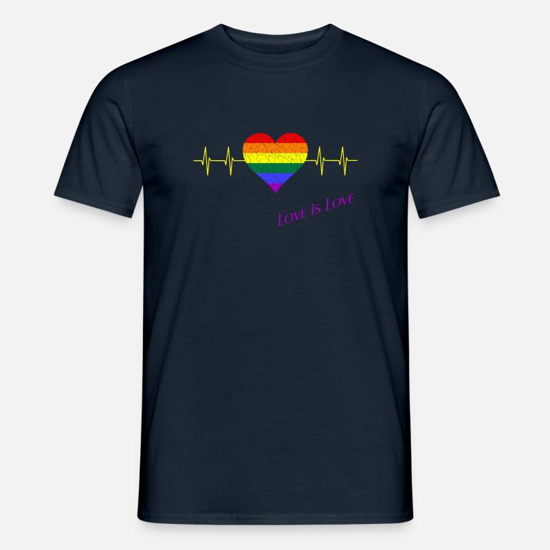 CSD, Pride Month, LGBTQ - Männer T-Shirt - Navy