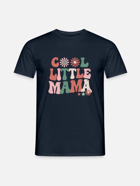 Cool little Mama - Men's T-Shirt - navy