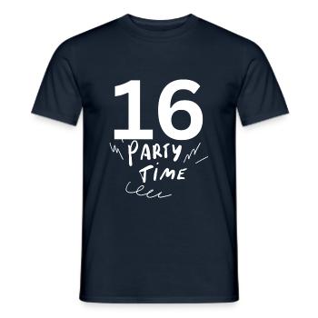 16 - T-shirt homme - marine - Devant - AI Model Male 178 light (178cm)