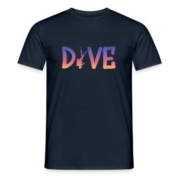 Dive, Diver, Scuba Diving - Männer T-Shirt - Navy - Vorne - AI Model Male 178 light (178cm)