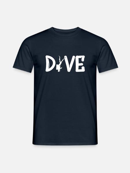 tauchen - Männer T-Shirt - Navy