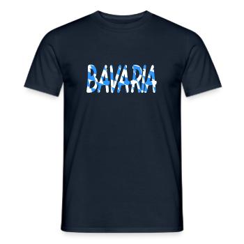 Bavaria - Männer T-Shirt - Navy - Vorne - AI Model Male 178 light (178cm)
