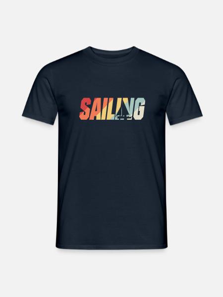 Sailing - Männer T-Shirt - Navy