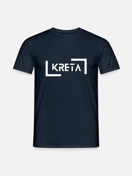Crete - Men's T-Shirt - navy