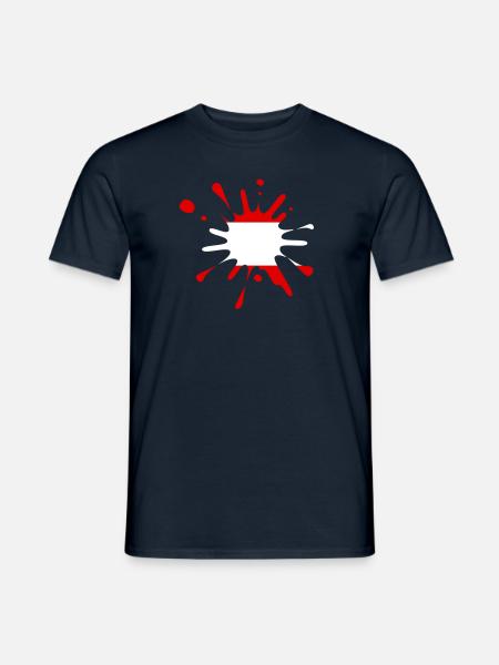 Österreich Austria - Männer T-Shirt - Navy