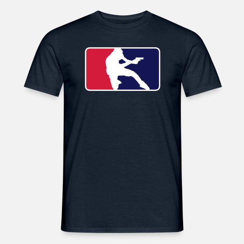 IPSC Logo - Männer T-Shirt - Navy