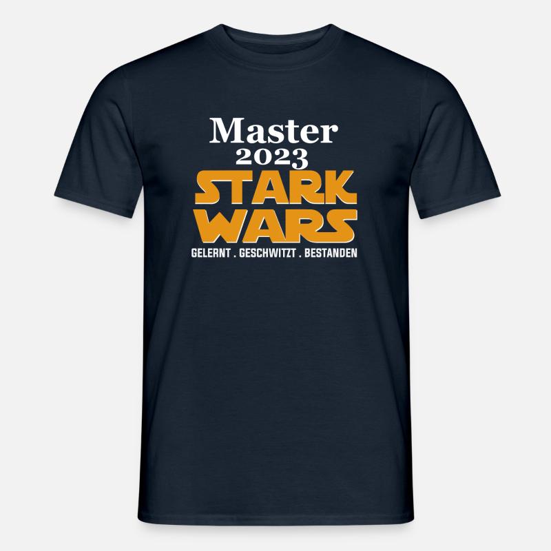 Master 2023 Abschluss - Männer T-Shirt - Navy