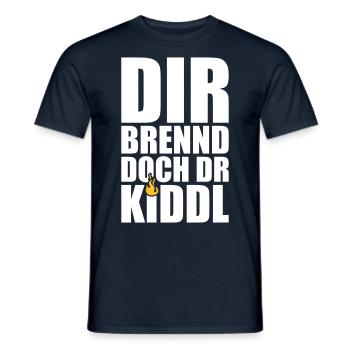 Kiddl - Männer T-Shirt - Navy - Vorne - AI Model Male 178 light (178cm)