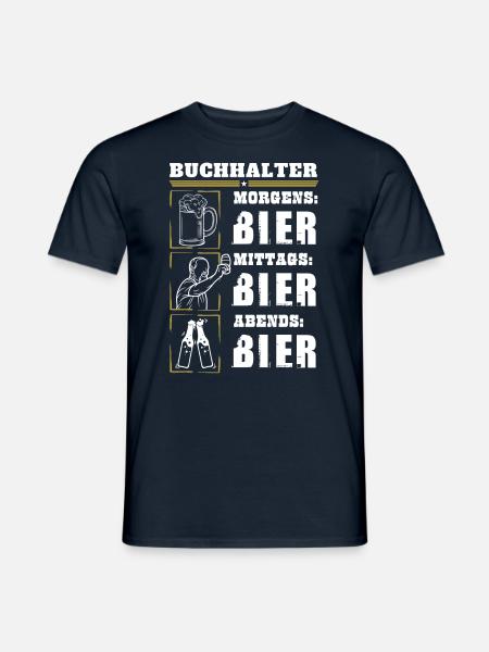 Mon quotidien de comptable - T-shirt homme - marine