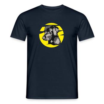 Labrador - Men's T-Shirt - navy - Front - AI Model Male 178 light (178cm)