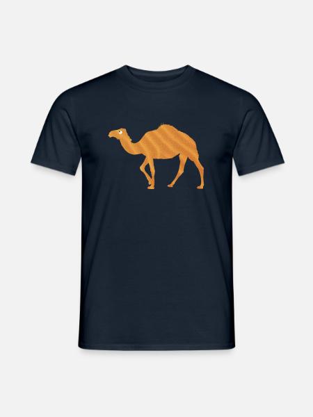 Dromedary Desert - Men's T-Shirt - navy