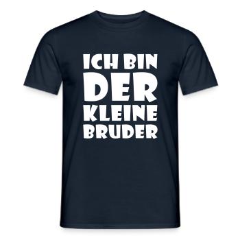 Der kleine Bruder - Männer T-Shirt - Navy - Vorne - AI Model Male 178 light (178cm)