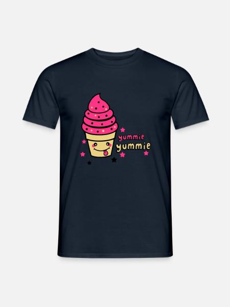 yummie yummie - Men's T-Shirt - navy