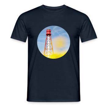 Phare de Campen - T-shirt homme - marine - Devant - AI Model Male 178 light (178cm)