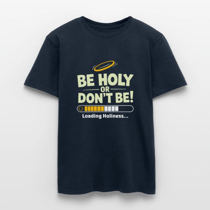 Heilig oder nicht sein – Loading Heiligkeit Männer T-Shirt