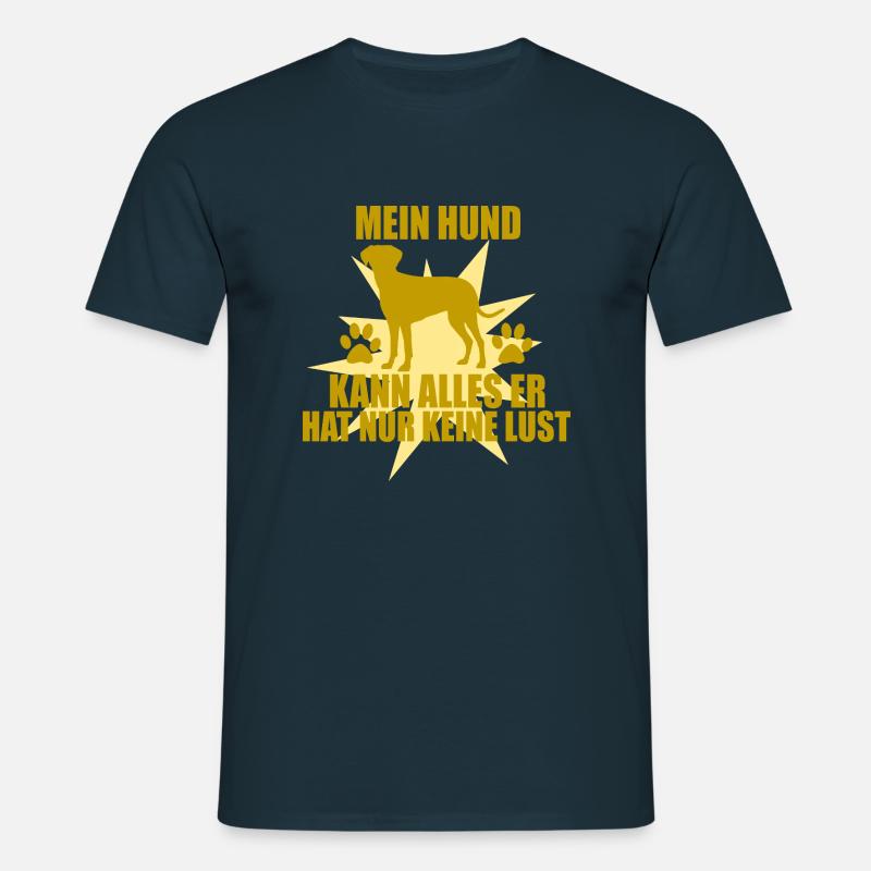 7 - Männer T-Shirt - Navy