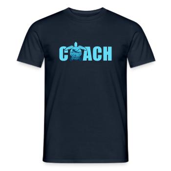Tauchen Tauchen Trainer - Männer T-Shirt - Navy - Vorne - AI Model Male 178 light (178cm)