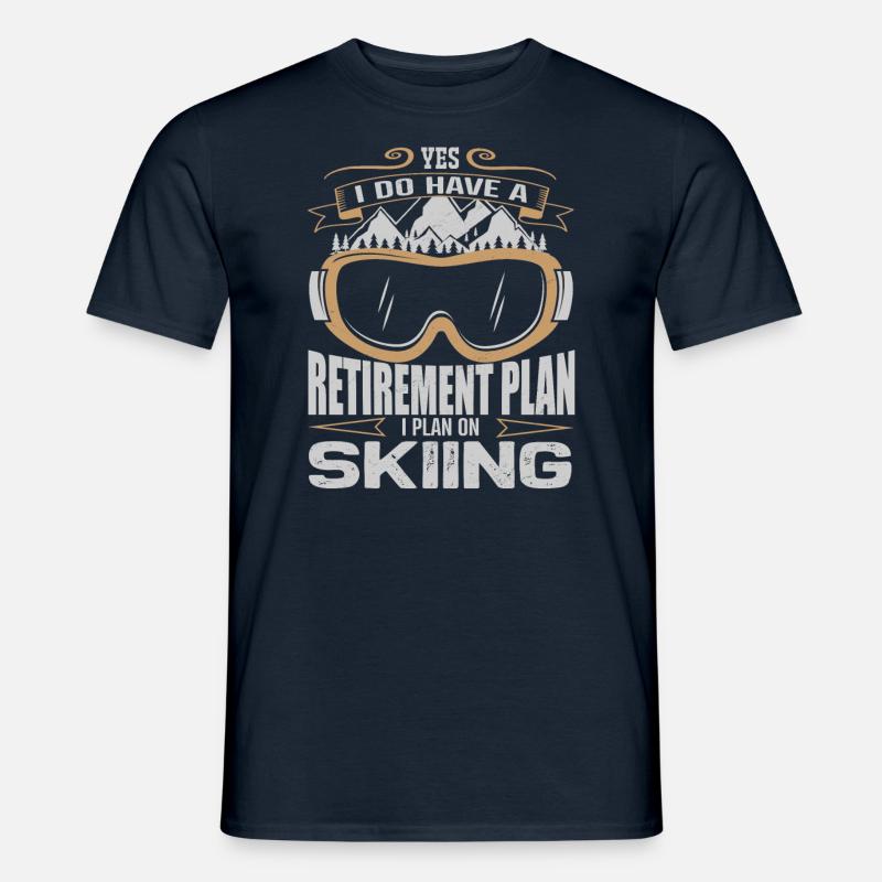 Pension plan - Männer T-Shirt - Navy