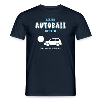 Bester Autoball Spieler Autoballer Autoballspieler - Männer T-Shirt - Navy - Vorne - AI Model Male 178 light (178cm)