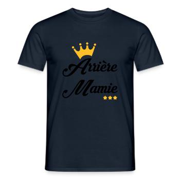 Großmütter / Oma / Mami / Großmutter / Mamy - Männer T-Shirt - Navy - Vorne - AI Model Male 178 light (178cm)