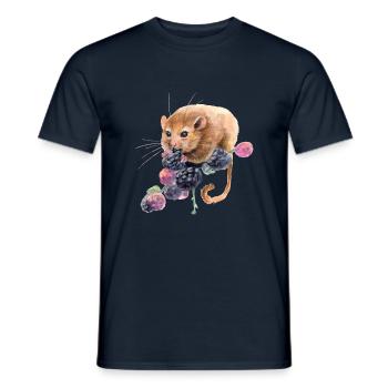 Muscardin - T-shirt homme - marine - Devant - AI Model Male 178 light (178cm)