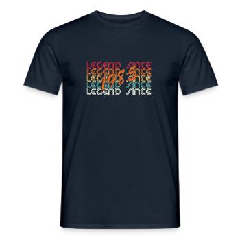 40. Geburtstag Original Januar 1985 - Männer T-Shirt - Navy - Vorne - AI Model Male 178 light (178cm)