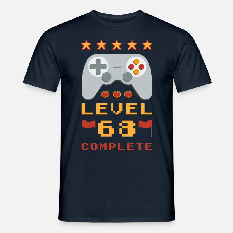 68th Birthday Level 68 Complete - Men's T-shirt - navy