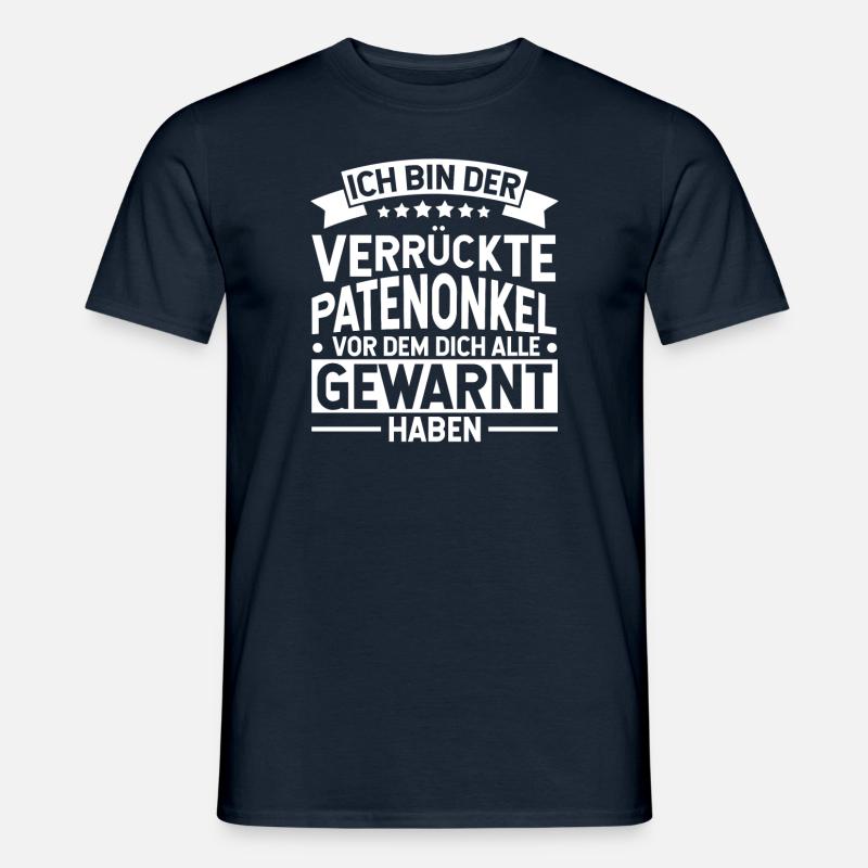 Patenonkel - Männer T-Shirt - Navy
