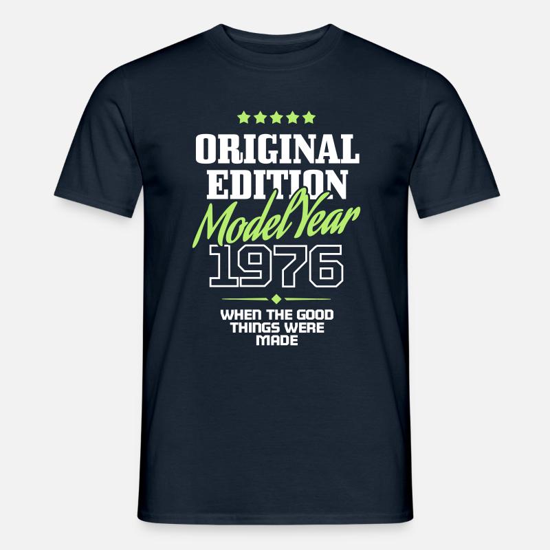 Original Edition Model Year 1976 - Männer T-Shirt - Navy