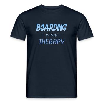 Snowboarder - Männer T-Shirt - Navy - Vorne - AI Model Male 178 light (178cm)
