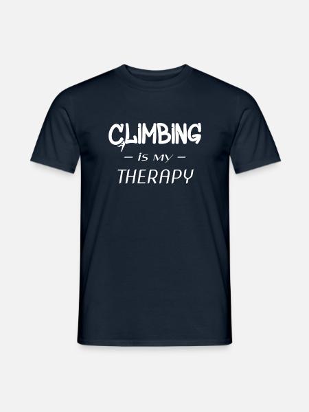 Climbing Klettern - Männer T-Shirt - Navy