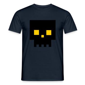 Langweiler - Männer T-Shirt - Navy - Vorne - AI Model Male 178 light (178cm)