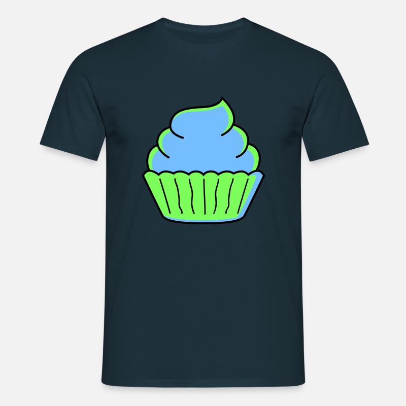 cupcake - Men's T-Shirt - navy