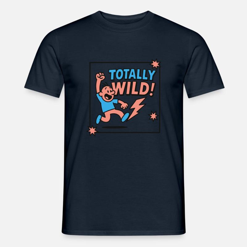 Komische Energieexplosion Männer T-Shirt