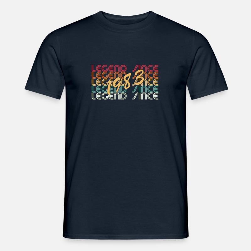 legend since 1983 - Männer T-Shirt - Navy