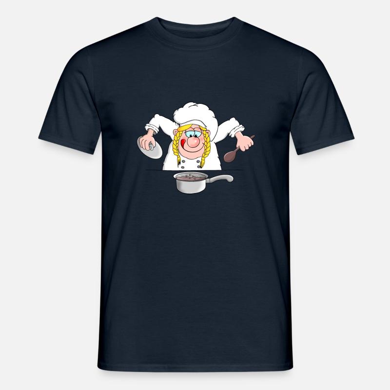Cuisson - Star Cook - Cuisson - T-shirt homme - marine
