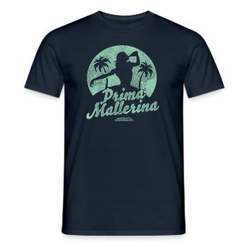Mallorca Spruch Prima Mallerina - Männer T-Shirt - Navy - Vorne - AI Model Male 178 light (178cm)