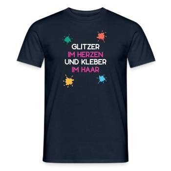 Erzieher Erzieherin Kindergärtnerin Kindergaertner - Männer T-Shirt - Navy - Vorne - AI Model Male 178 light (178cm)