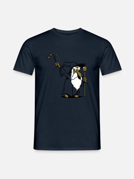 Wizard wand wand - Men's T-Shirt - navy