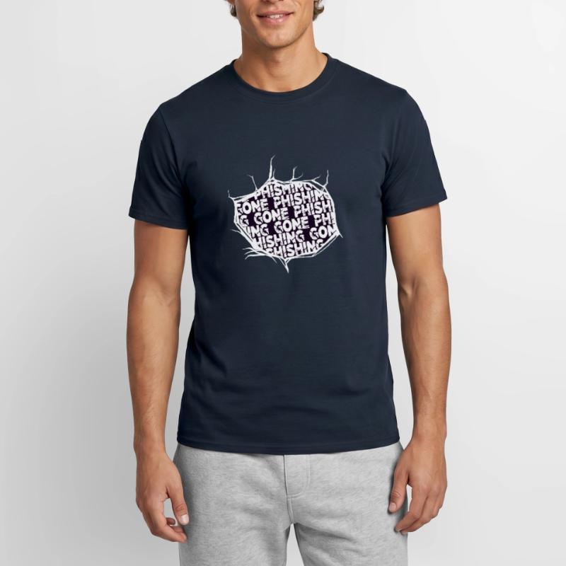computer present idea jokes hacking coding hacker Männer T-Shirt