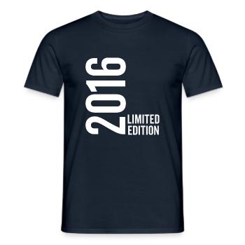 Édition limitée 2016 - T-shirt homme - marine - Devant - AI Model Male 178 light (178cm)
