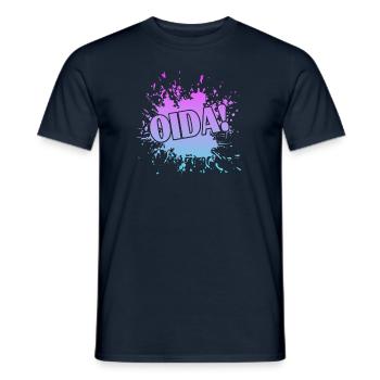 OIda - Männer T-Shirt - Navy - Vorne - AI Model Male 178 light (178cm)