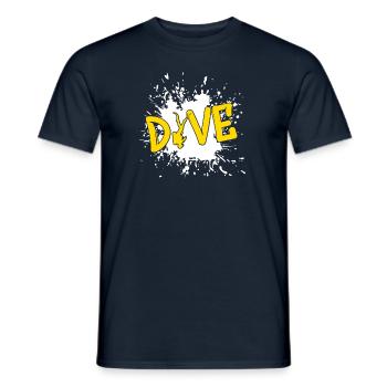 Dive - Tauchen Taucher Geschenk - Männer T-Shirt - Navy - Vorne - AI Model Male 178 light (178cm)