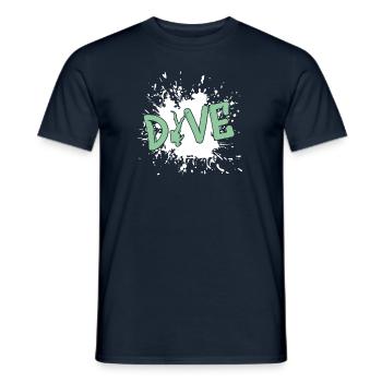 Tauchen Taucher Diving Scuba Diver - Männer T-Shirt - Navy - Vorne - AI Model Male 178 light (178cm)