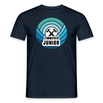 Zimmerer Sohn Kind Junge Junior Zimmerei - Männer T-Shirt - Navy - Vorne - AI Model Male 178 light (178cm)