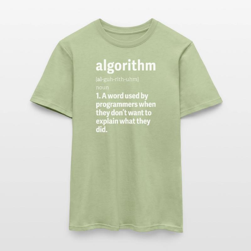 Programmer Problem-Solving Engineering Algorithms Men's T-Shirt
