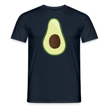 Avocado Kostüm Faschingskostüm Fasching Avocados - Männer T-Shirt - Navy - Vorne - AI Model Male 178 light (178cm)