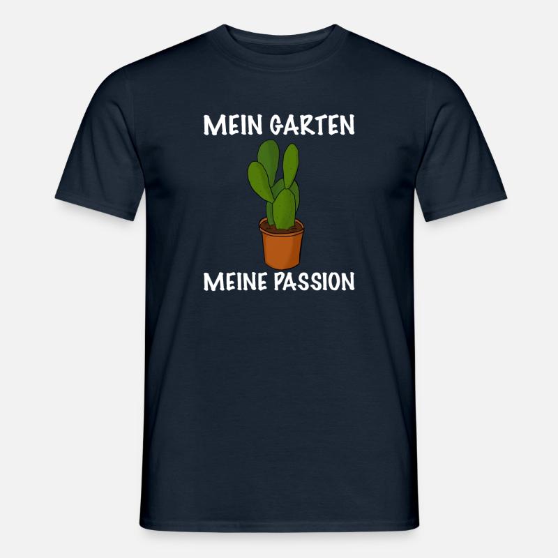 Gärtner Passion - Männer T-Shirt - Navy