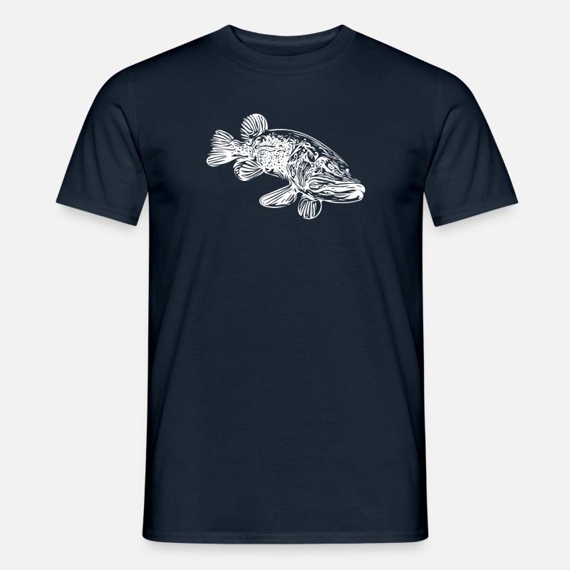 Hecht - Männer T-Shirt - Navy