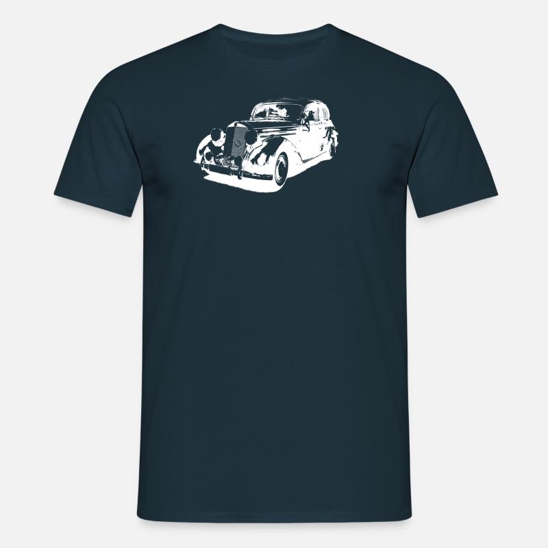 Oldtimer - Männer T-Shirt - Navy